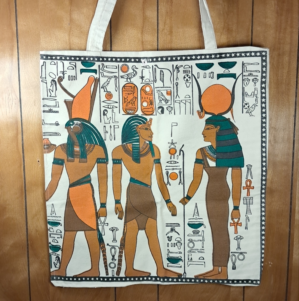 Egyptian Themed Tote Bag